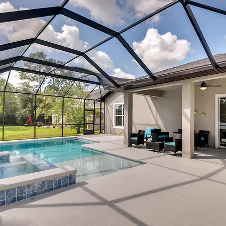 Villa Palm Coast Family Retreat With Private Pool!